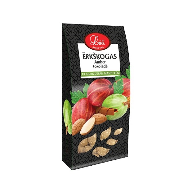 Struguri Istanbul în ciocolată cu migdale „Laci” 100gr