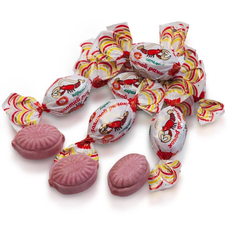 Bomboane caramel „Racul de Aur”