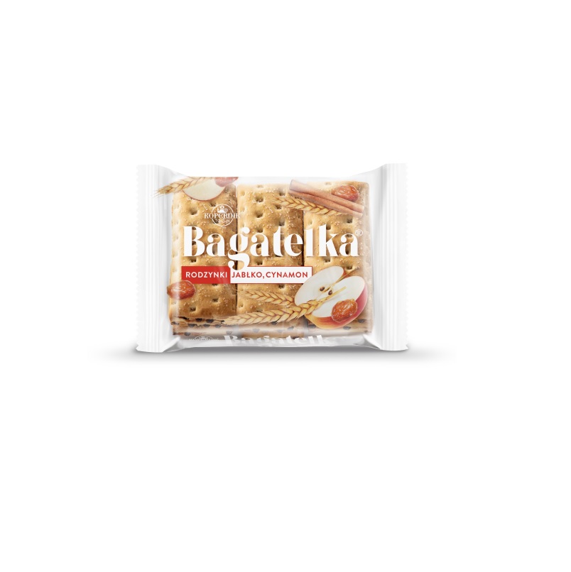 Biscuiti Bagatelka cu stafide si umplutură cu aroma de coacăze,