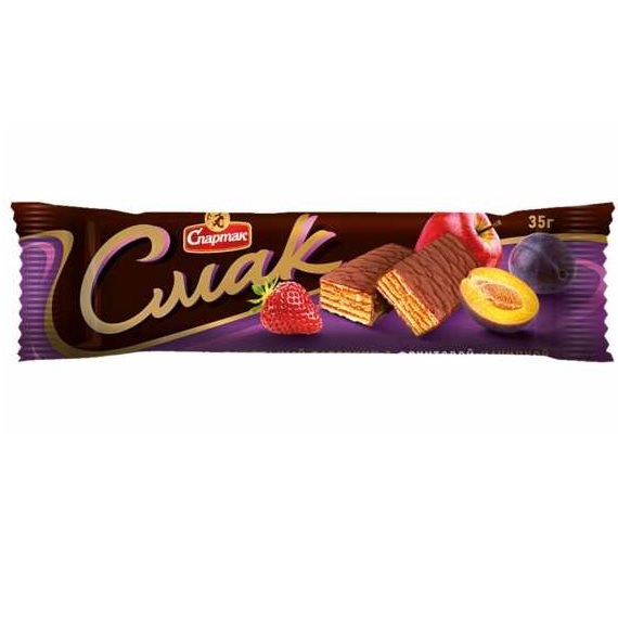 Napolitană glazurată SMAK 35GR