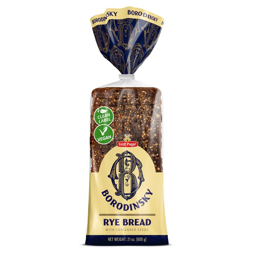 Pâine de secară Borodinski Eesti Pagar 600gr