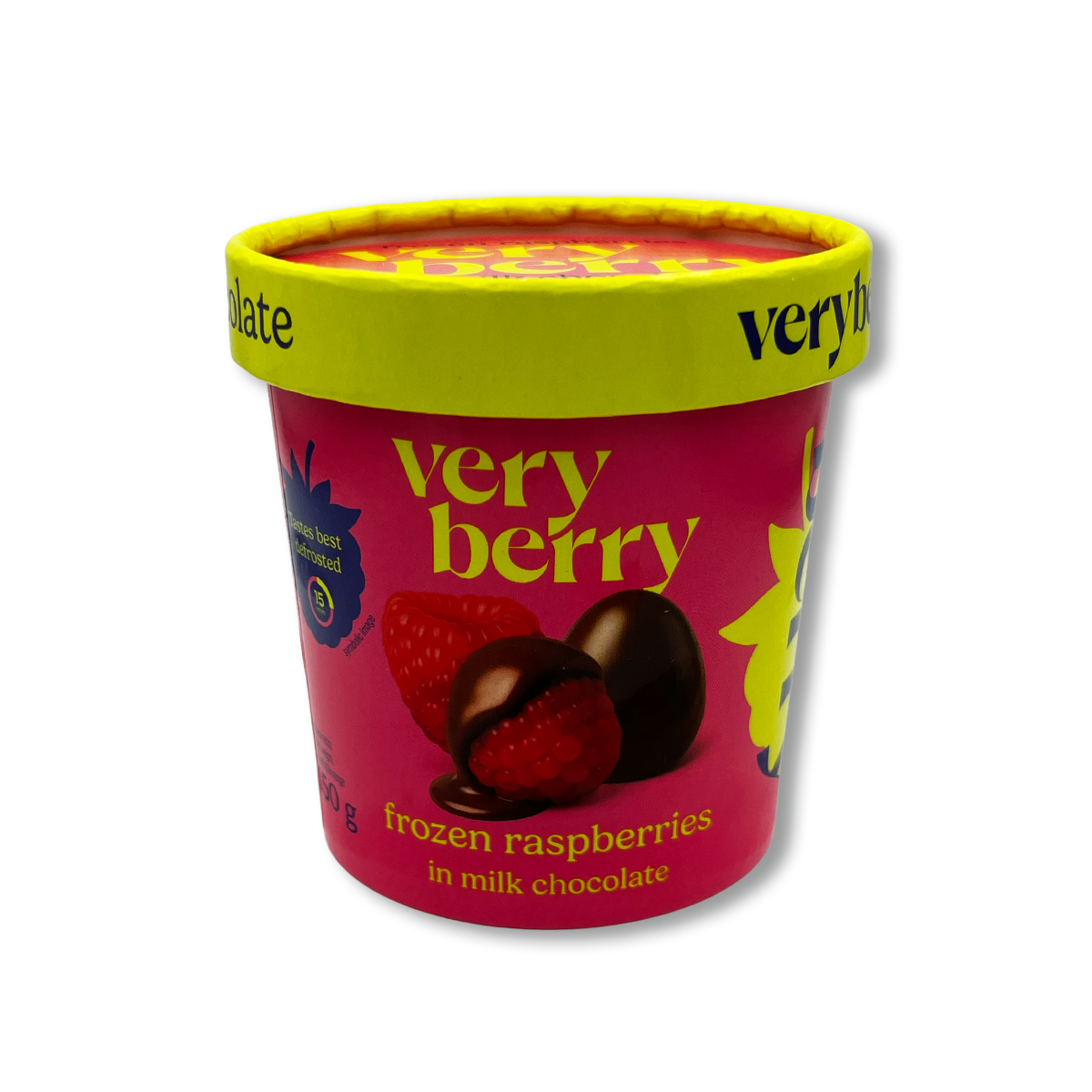 ZMEURĂ ÎN CIOCOLATĂ CU LAPTE 150GR VERY BERRY