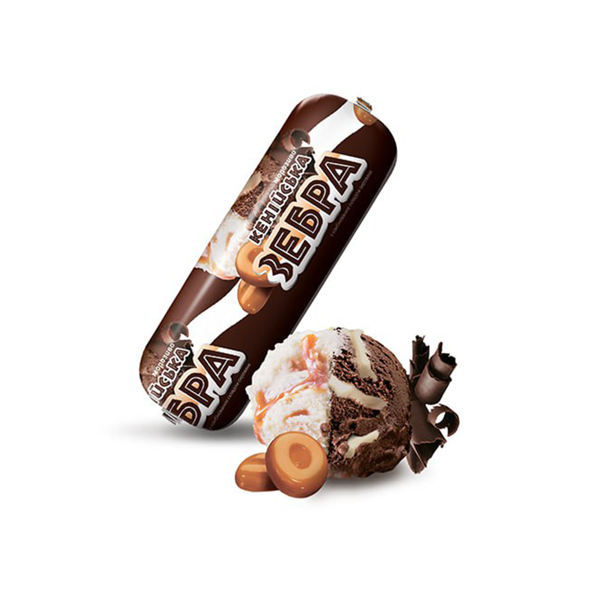 INGHETATA CU CACAO SI LAPTE CONDENSAT "KENYAN ZEBRA" 500GR LASKA