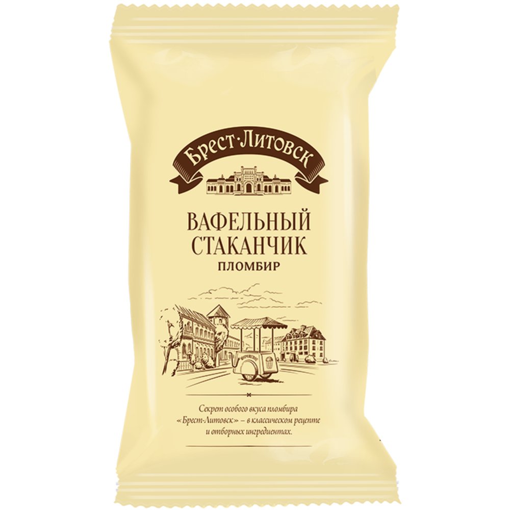 Inghețată BREST LITOVSK cu aromă de vanilie 75GR