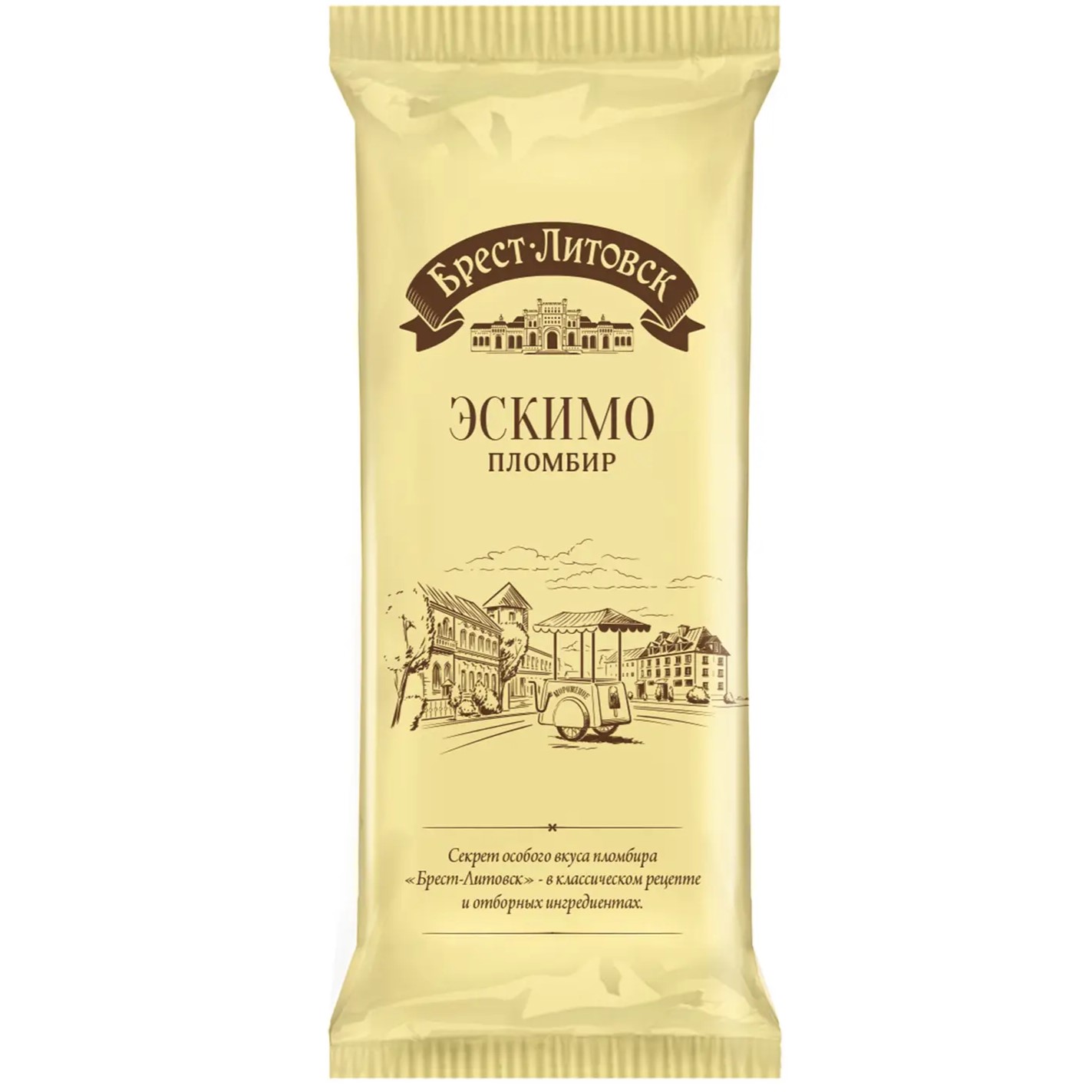 Înghețată Brest-Litovsk Vanilie Eskimo 70gr
