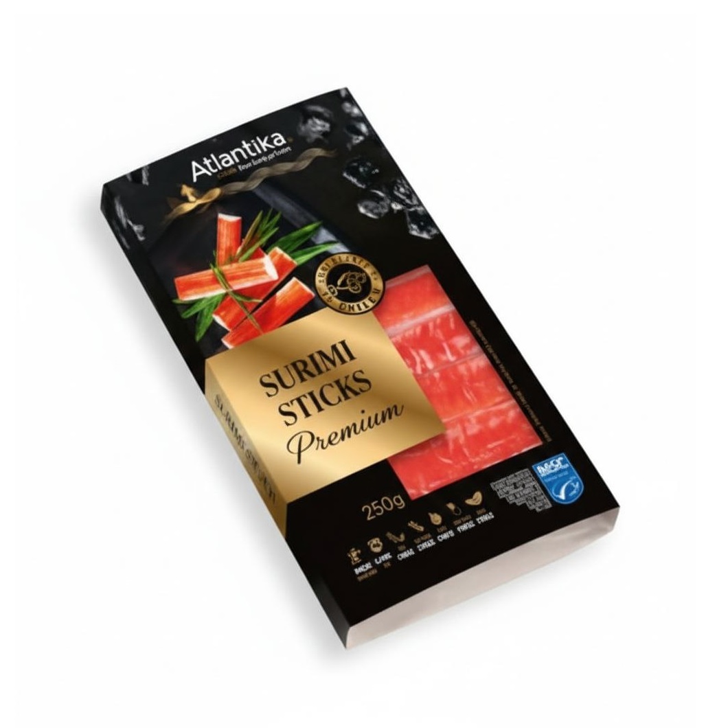 Rulouri de surimi premium Atlantika 250gr