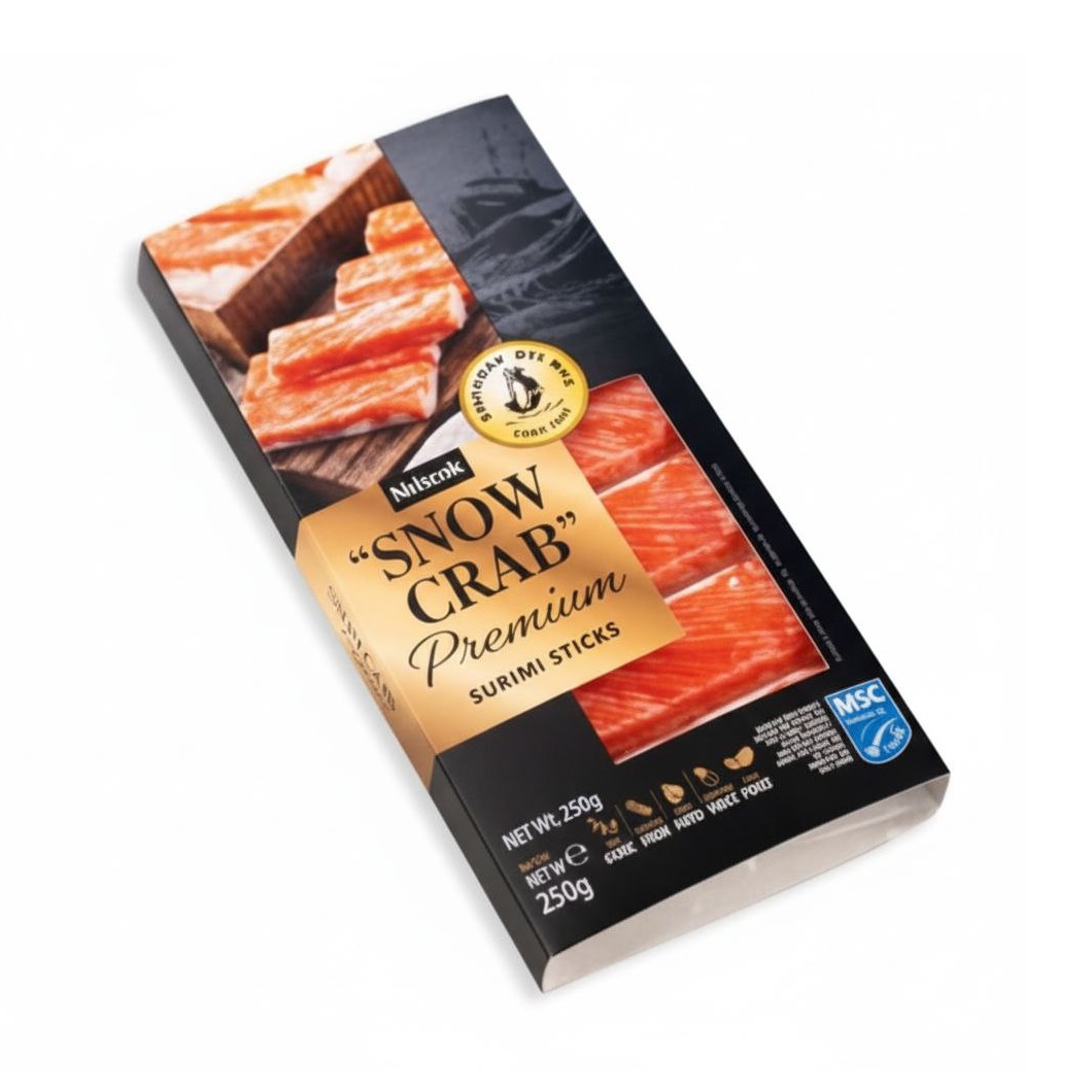 Rulouri de surimi „Snow Crab” Premium „Atlantika” 150gr