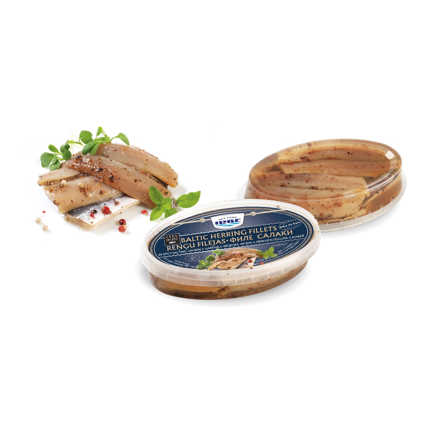 File de salaka (hering baltic) în ulei 110GR