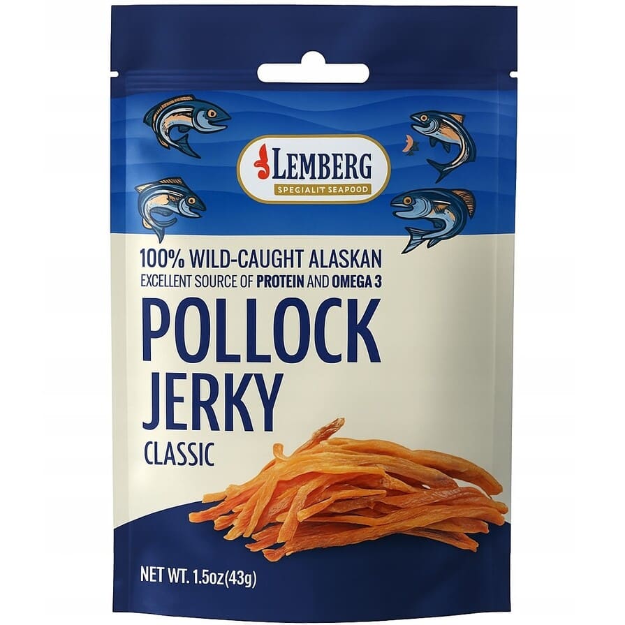 Classic Alaska pollock jerky “Lemberg”