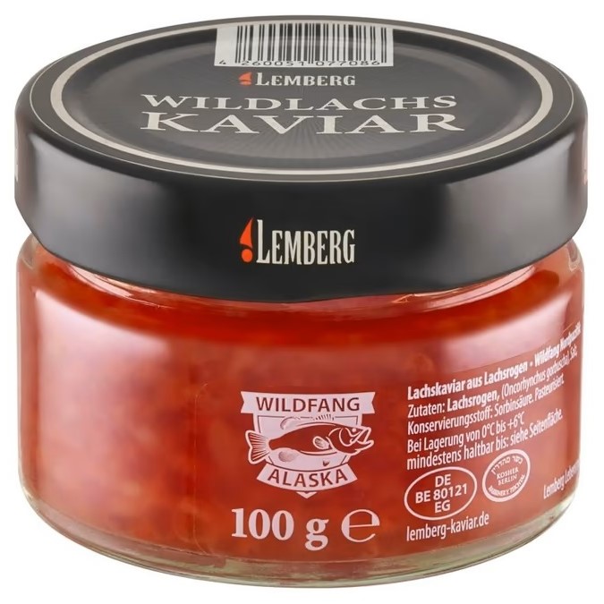 Caviar de somon gorbușa Lemberg 100gr