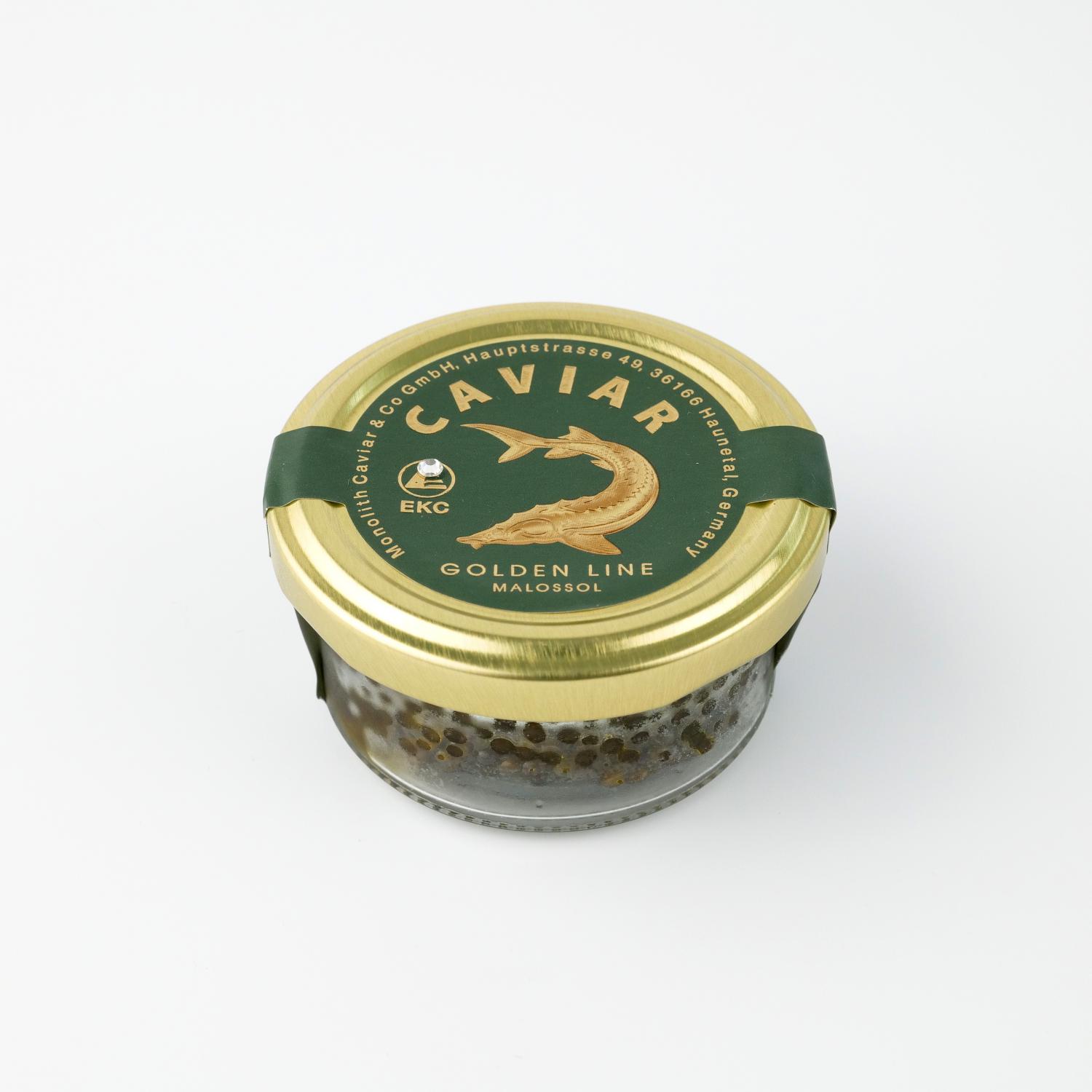Caviar negru de sturion (nisetru) gold 