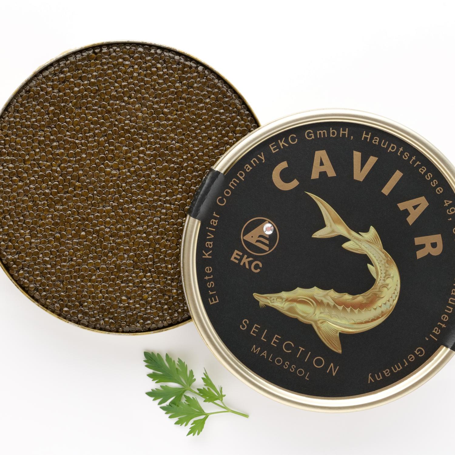 Caviar negru de sturion (nisetru) 