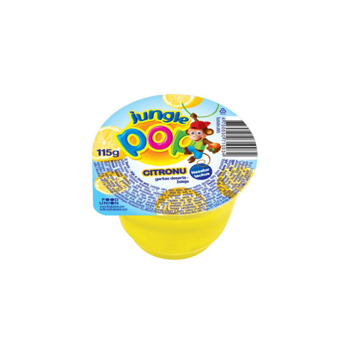 JELEU CU AROMĂ DE LĂMÂIE 115GR JUNGLE POP