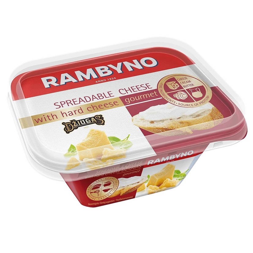 Brânză topită cu brânză tare Dzhugas Rambyno 175gr