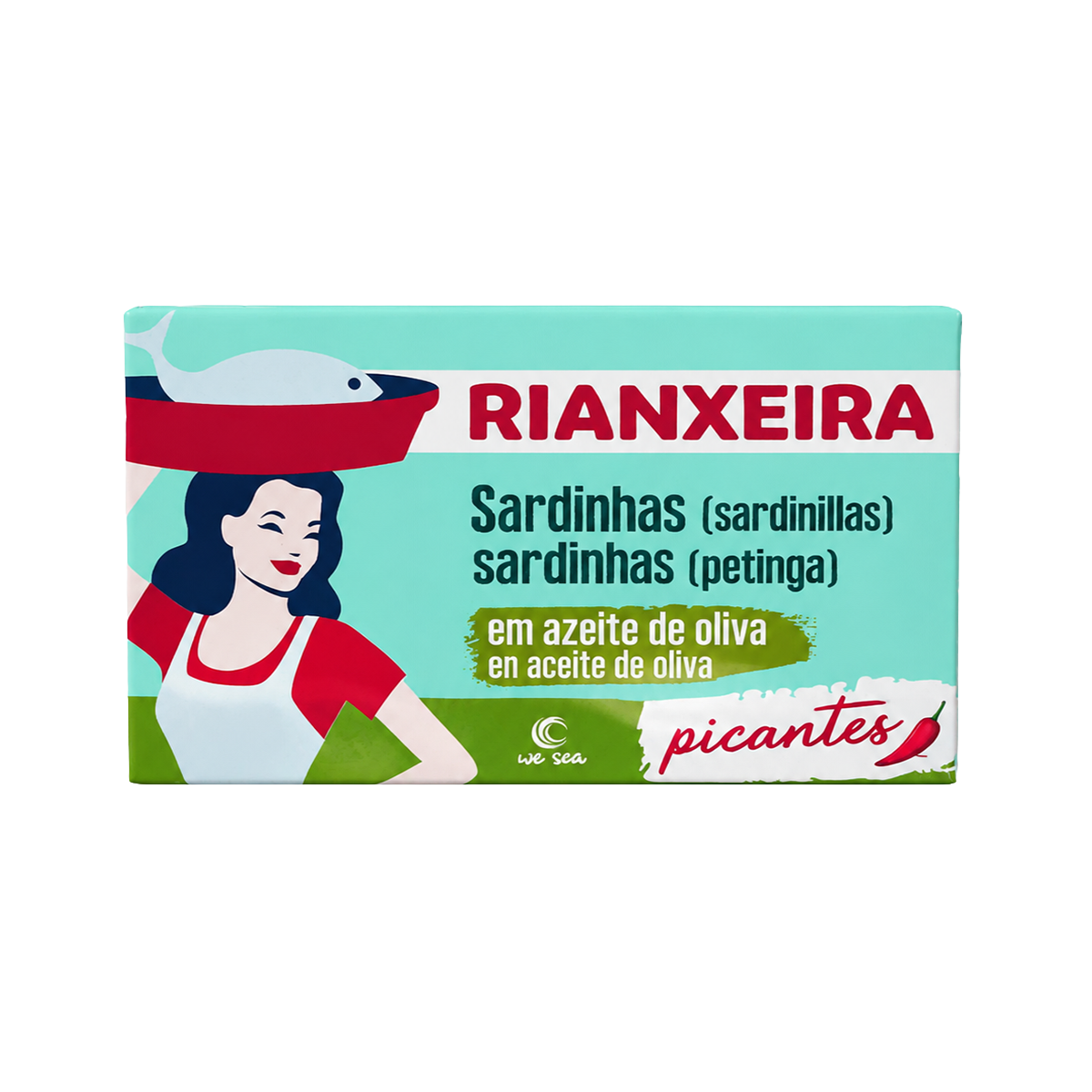 SARDINE IN ULEI DE MASLINE PICANTE 65GR RIANXEIRA