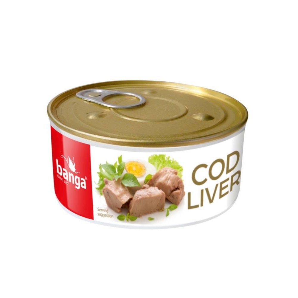 Ficat de cod în suc propriu 180GR BANGA