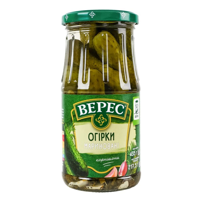Castraveți murați Veres 435gr