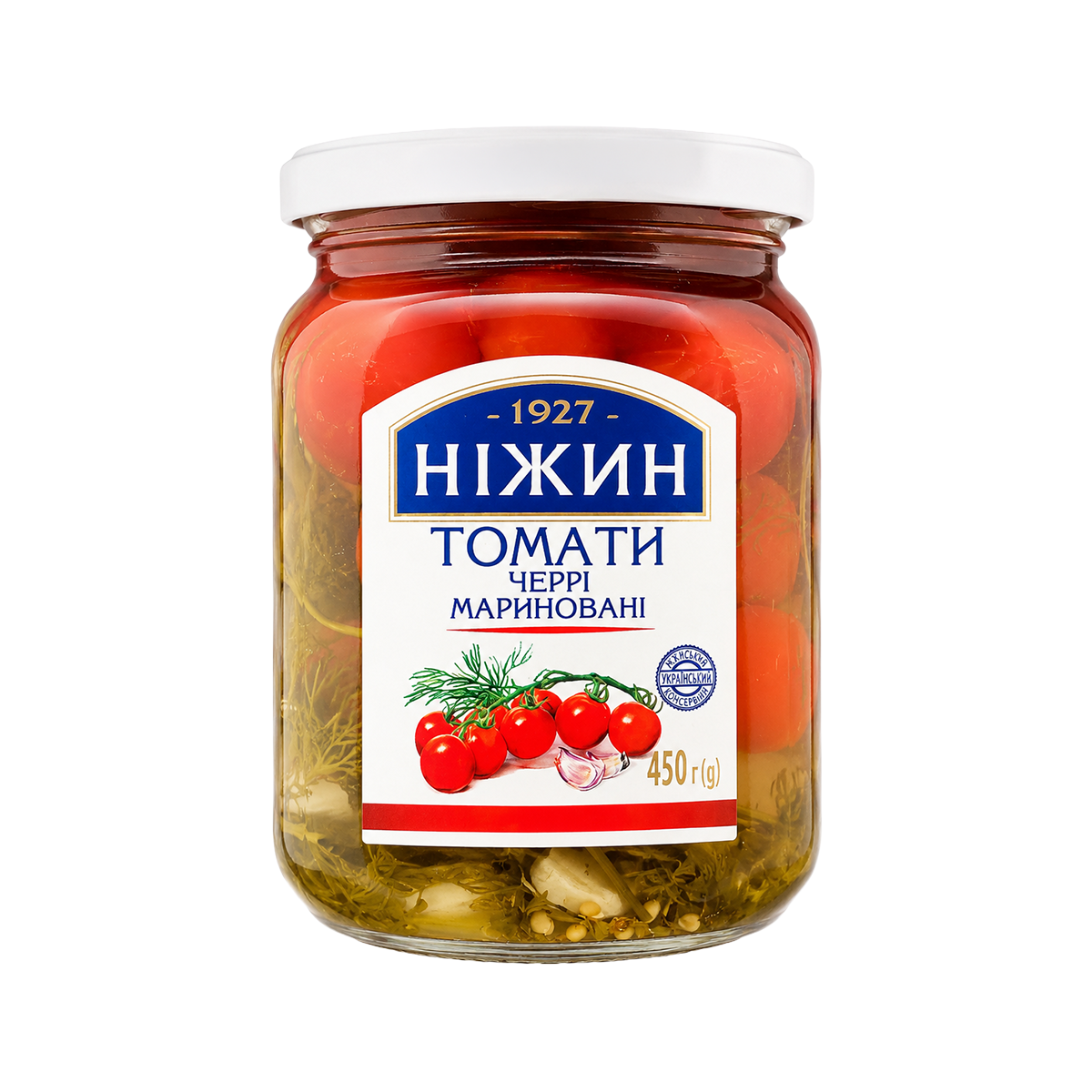 Roșii cherry marinate NIJEN 450gr