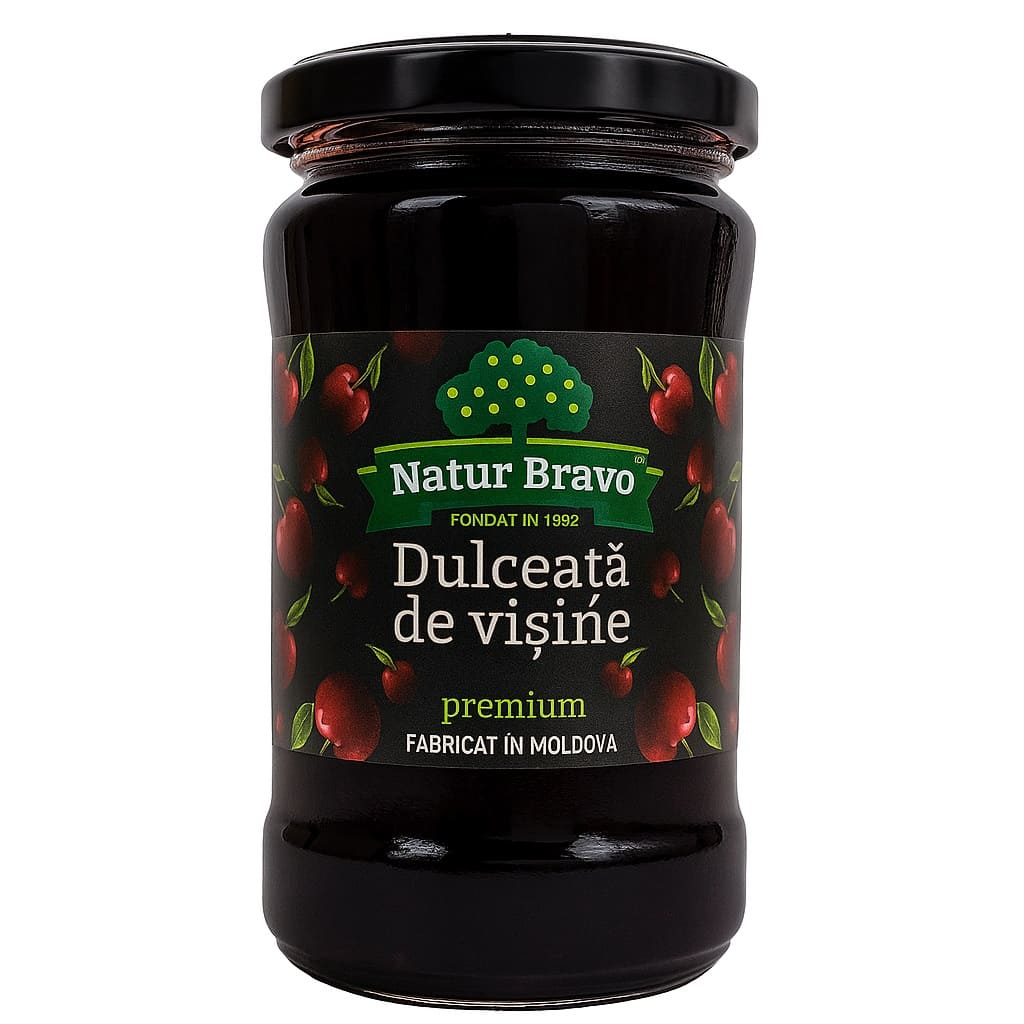 Dulceață de vișine Natur Bravo 314gr