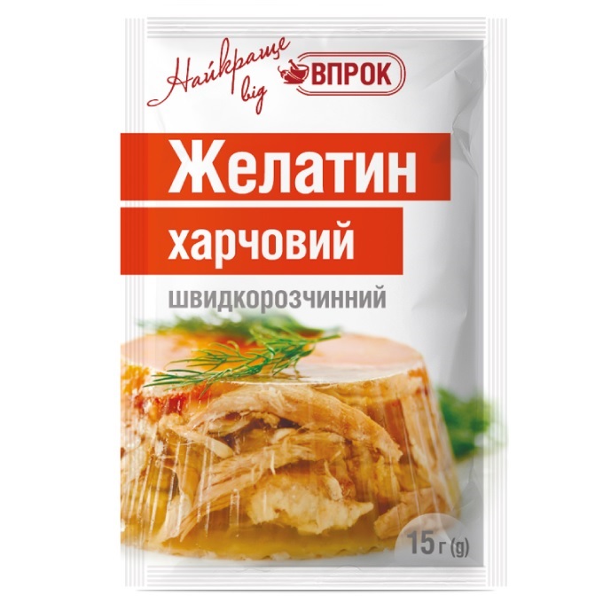 Gelatină Vprok 15gr