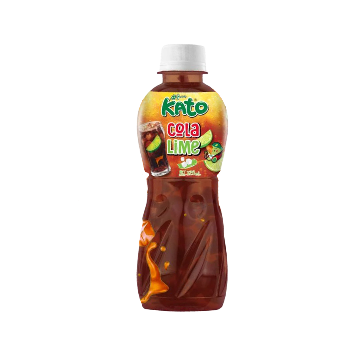 BAUTURA GUST COLA LIME CU COCOS 320ML KATO