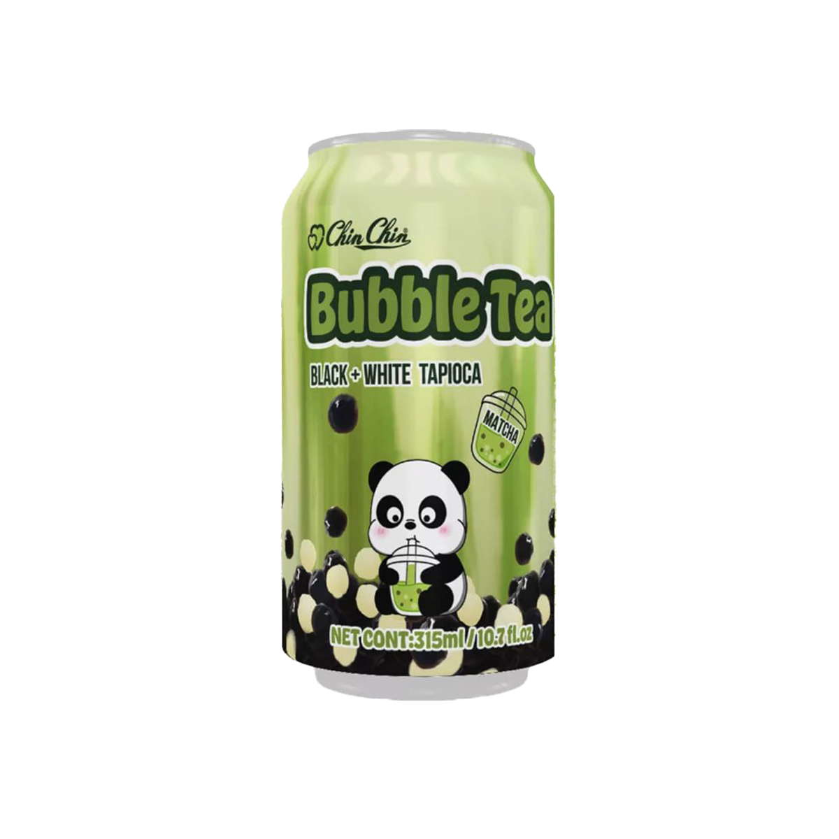 Băutură cu tapioca și matcha cu zahăr „LADY BOBA Matcha Bubble Tea” 315ml