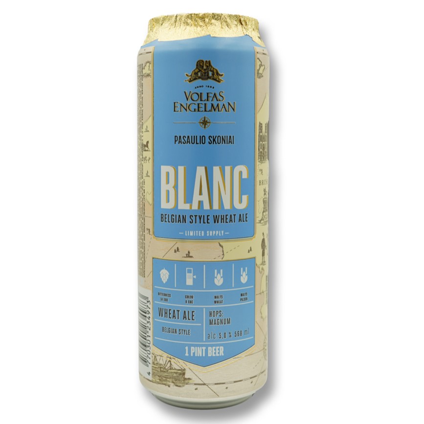 Blanc Volfas Engelman Beer 568ml