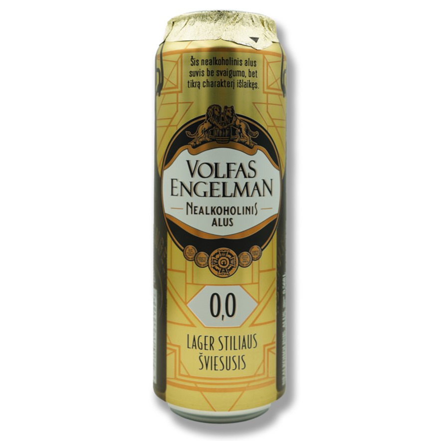 Bere fără alcool Volfas Engelman 568ml