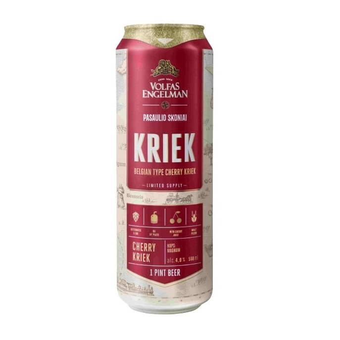 Kriek Beer 4.0% 500ml