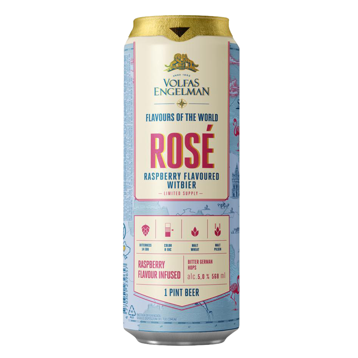 BERE ROSE 5% 0.568L VOLFAS ENGELMAN