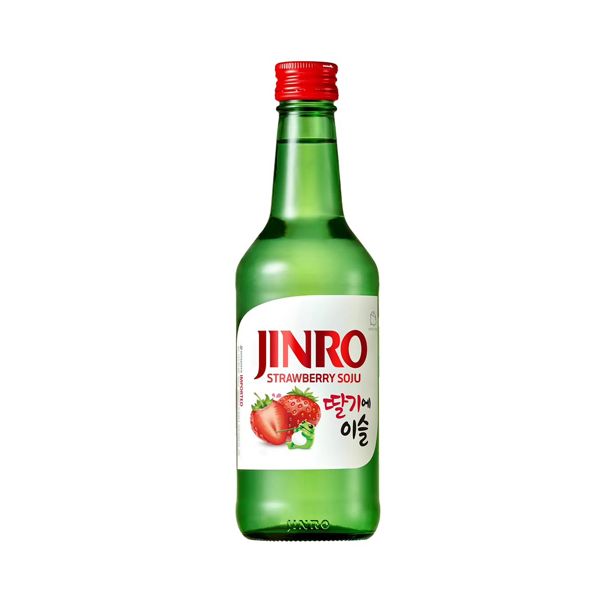 SOJU CU AROMĂ DE CĂPȘUNI 350ML JINRO