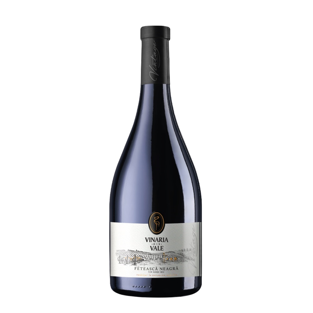 Vin roșu sec Fetească Neagră Vinaria din Vale 750ml