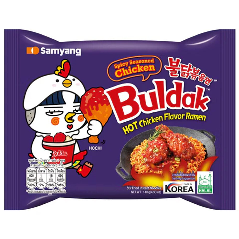 Ramen dulce-picant Yangnyeom Buldak SAMYANG 140gr