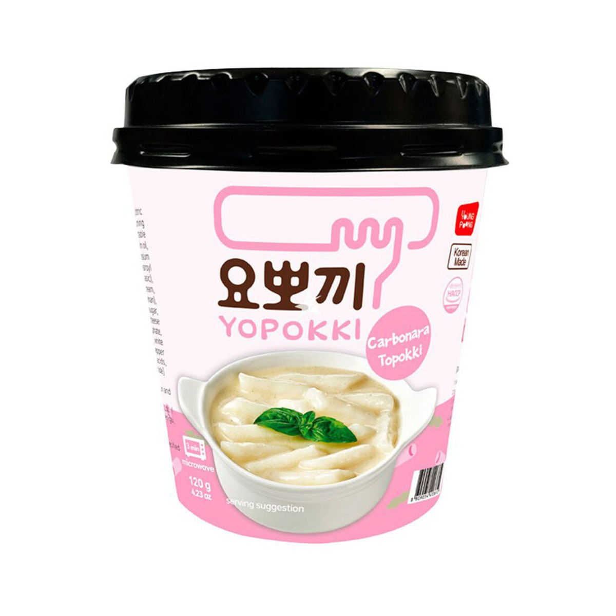 Ramen Topokki Carbonara YOPOKKI 120gr
