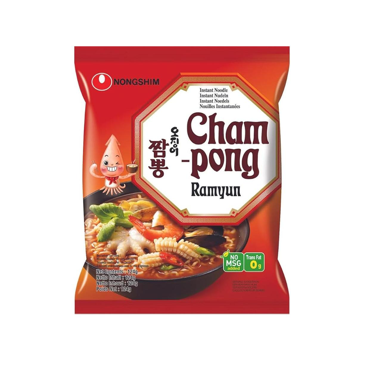 RAMEN CU GUST DE FRUCTE DE MARE 124 GR NONGSHIM