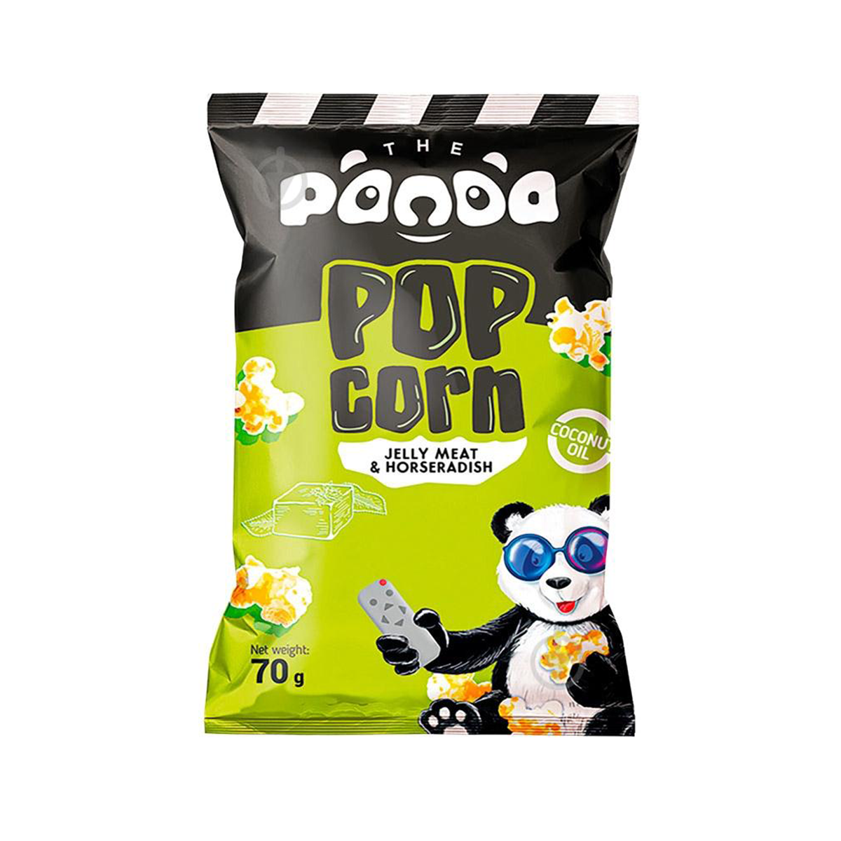 POPCORN GUST RACITURA CU HREAN 70GR THE PANDA
