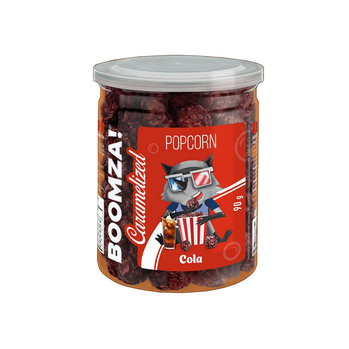 POPCORN GUST COLA TUB 90GR BOOMZA