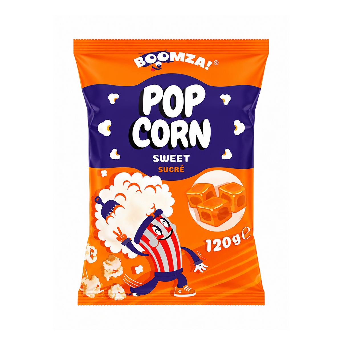 POPCORN DULCE 120G BOOMZA