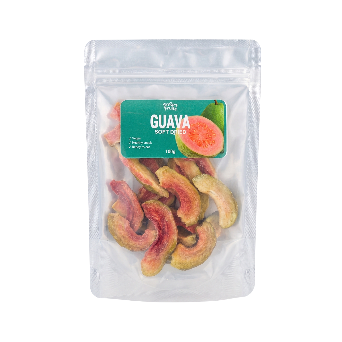 Guava uscată fără zahăr SMART FRUIT 100gr