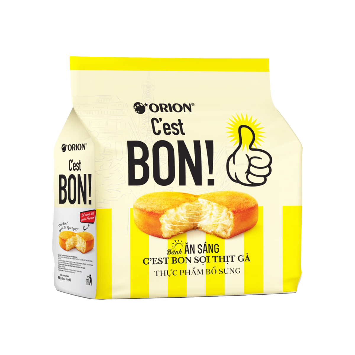PRAJITURICA PUI C'EST BON 5*17GR ORION