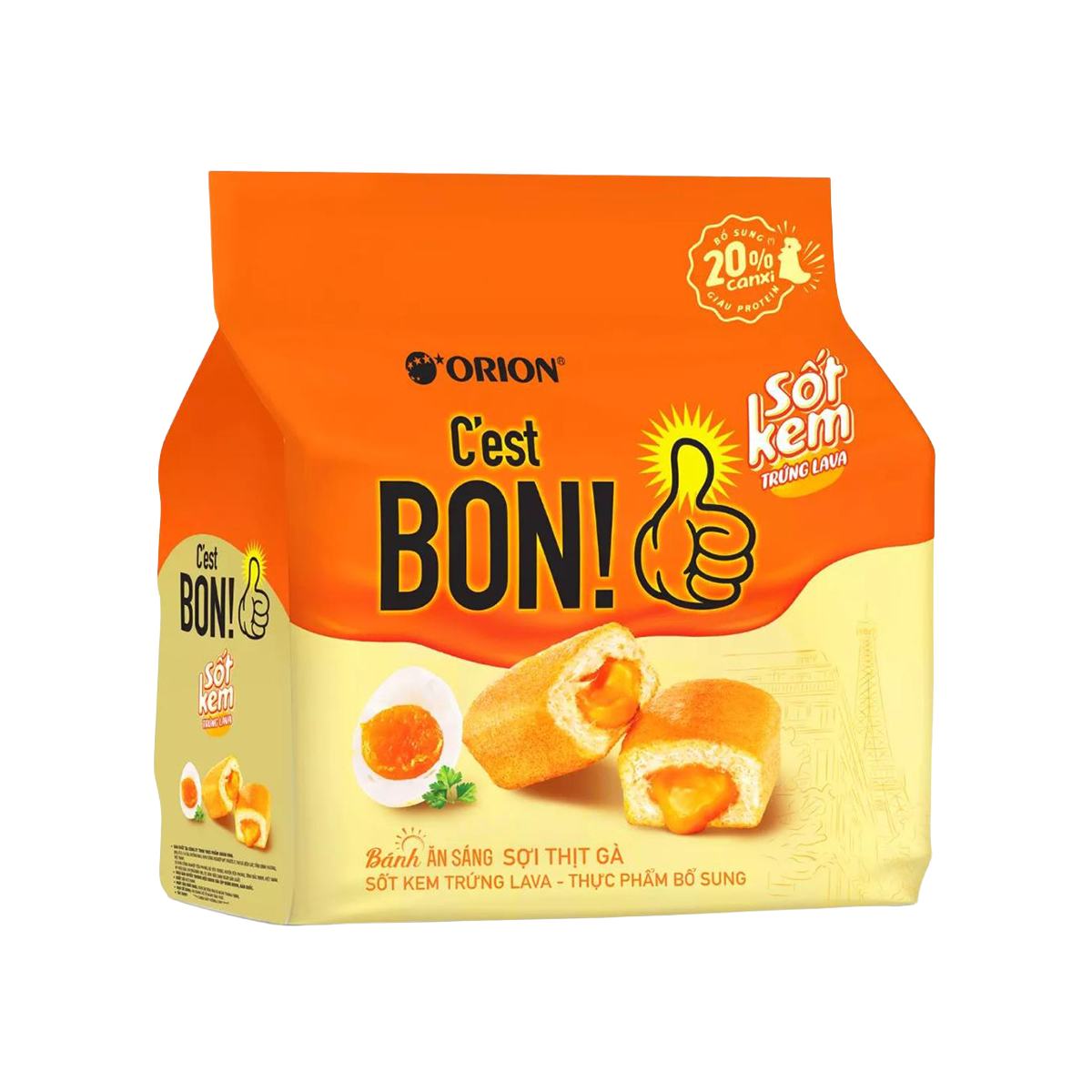 PRAJITURICA CU CREMA SI SOS DE OU C'EST BON 101GR ORION