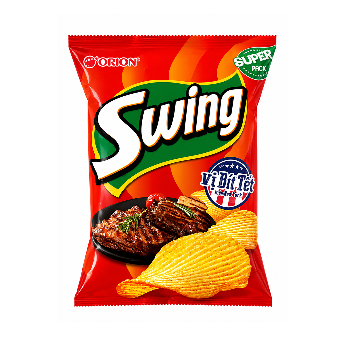 CHIPS NEW YORK BEEFSTEAK SWING 53GR ORION