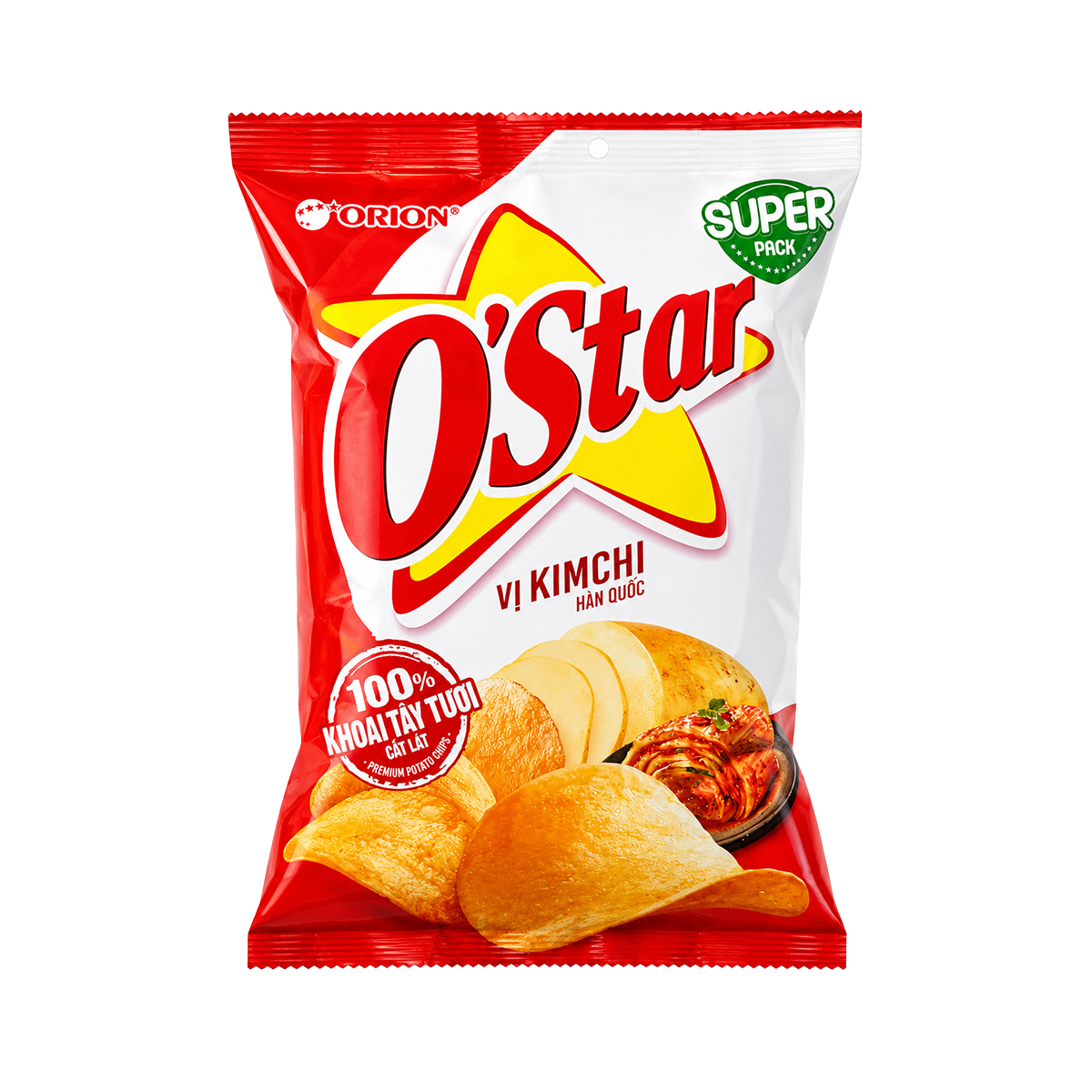 CHIPS KIMCHI OSTAR 53GR ORION