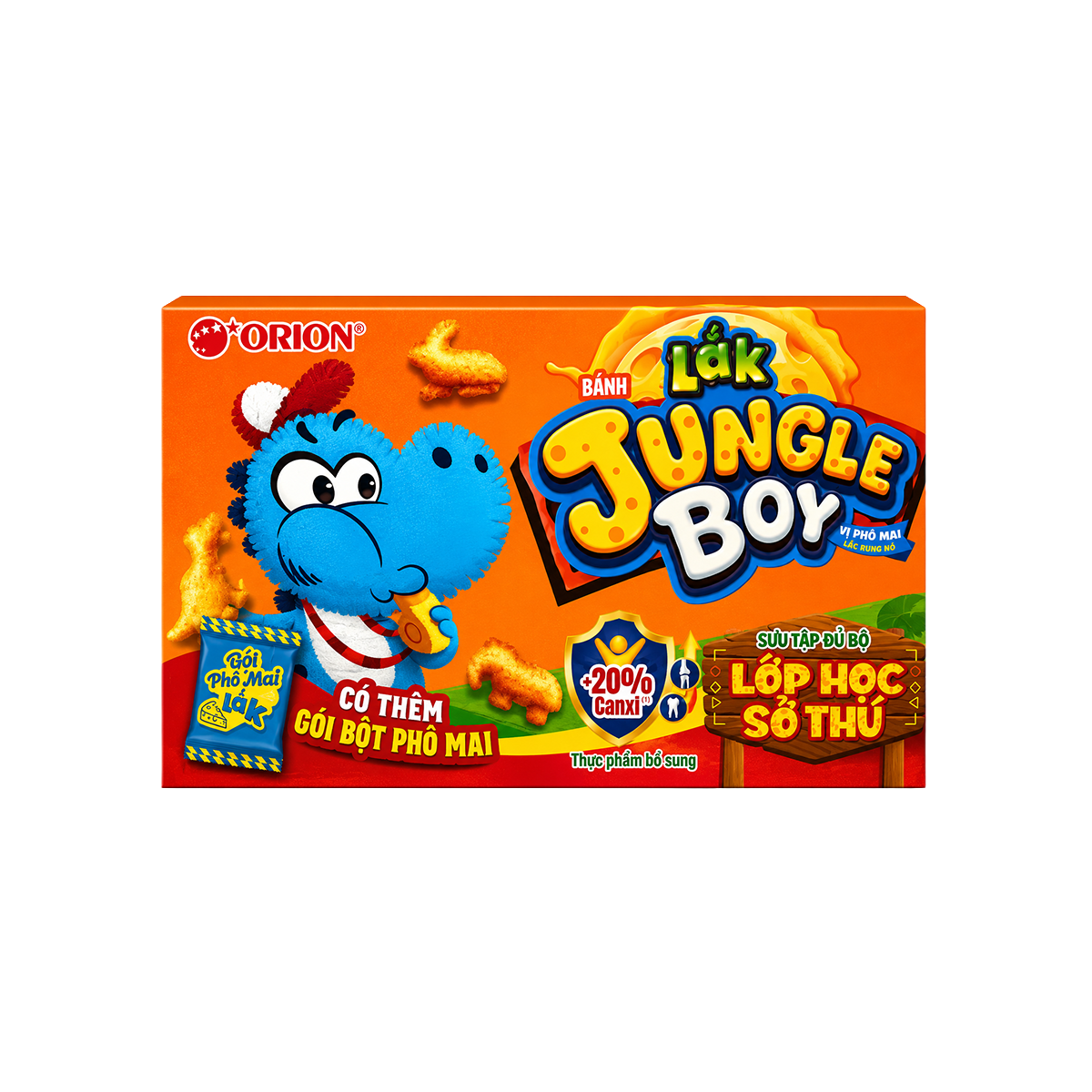 BISCUITI JUNGLE BOY CASCAVAL 31.6GR ORION