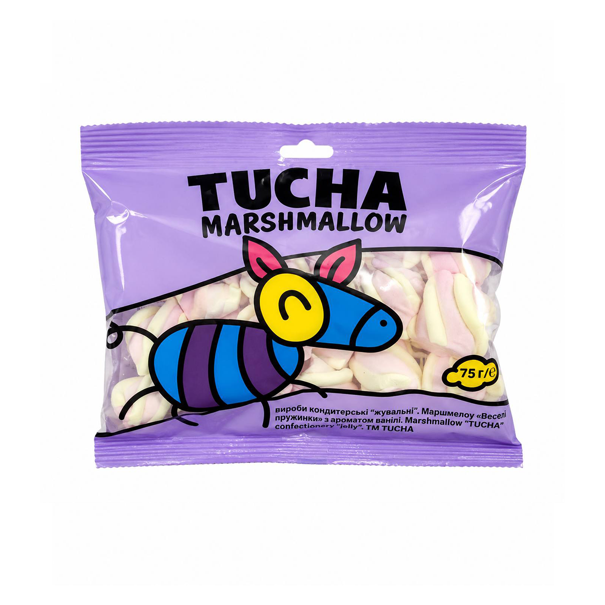 MARSHMALLOW "SPIRALE VESELE" 75G TYCHA