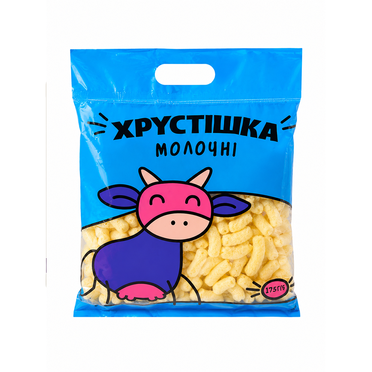 PUFULETI CU GUST DE LAPTE 175G HRUSTISHKA