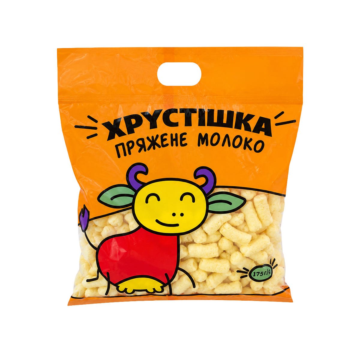 PUFULETI CU GUST DE LAPTE COPT (TOPIT) 175G HRUSTISHKA