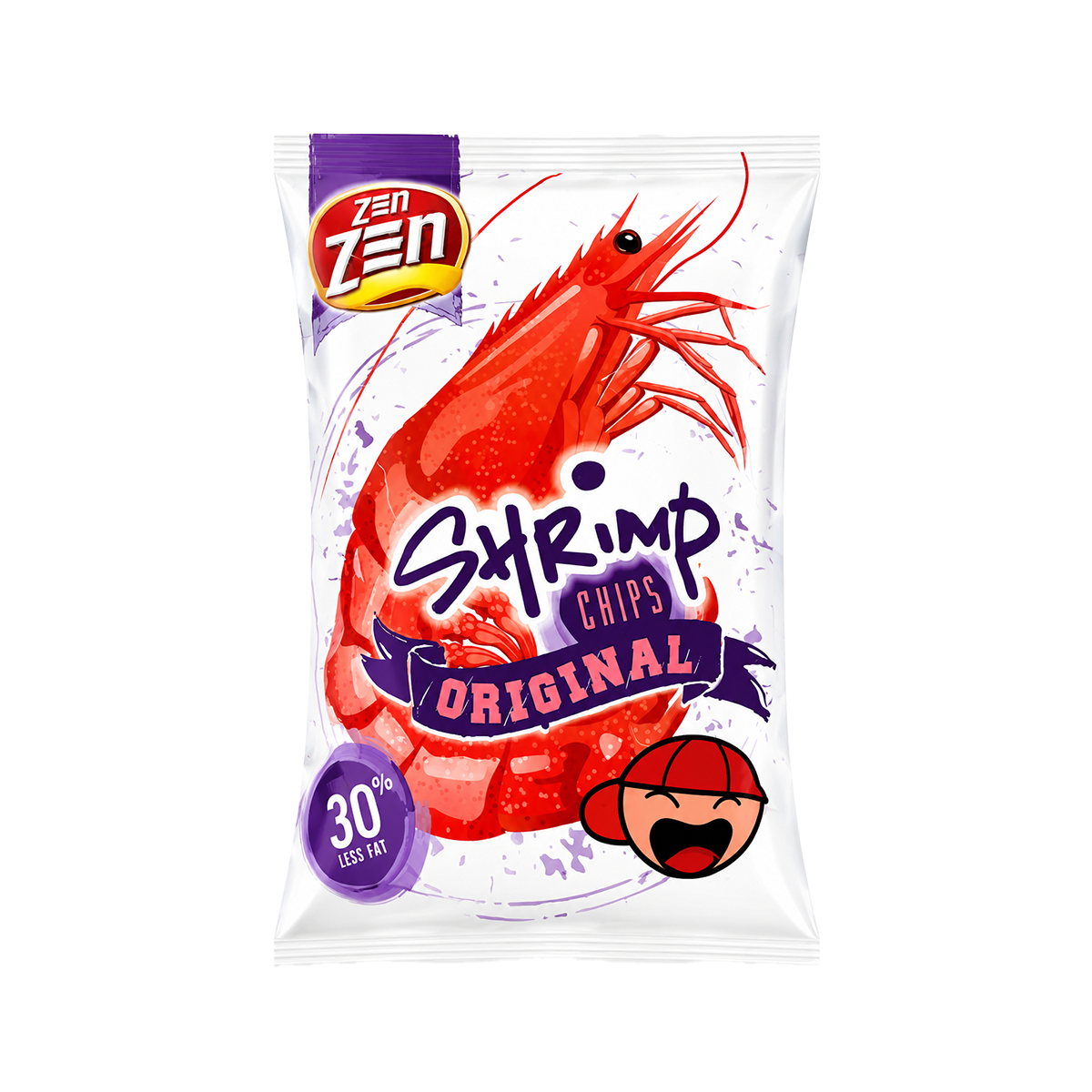 CHIPSURI CU CREVETI ORIGINAL 70G ZEN