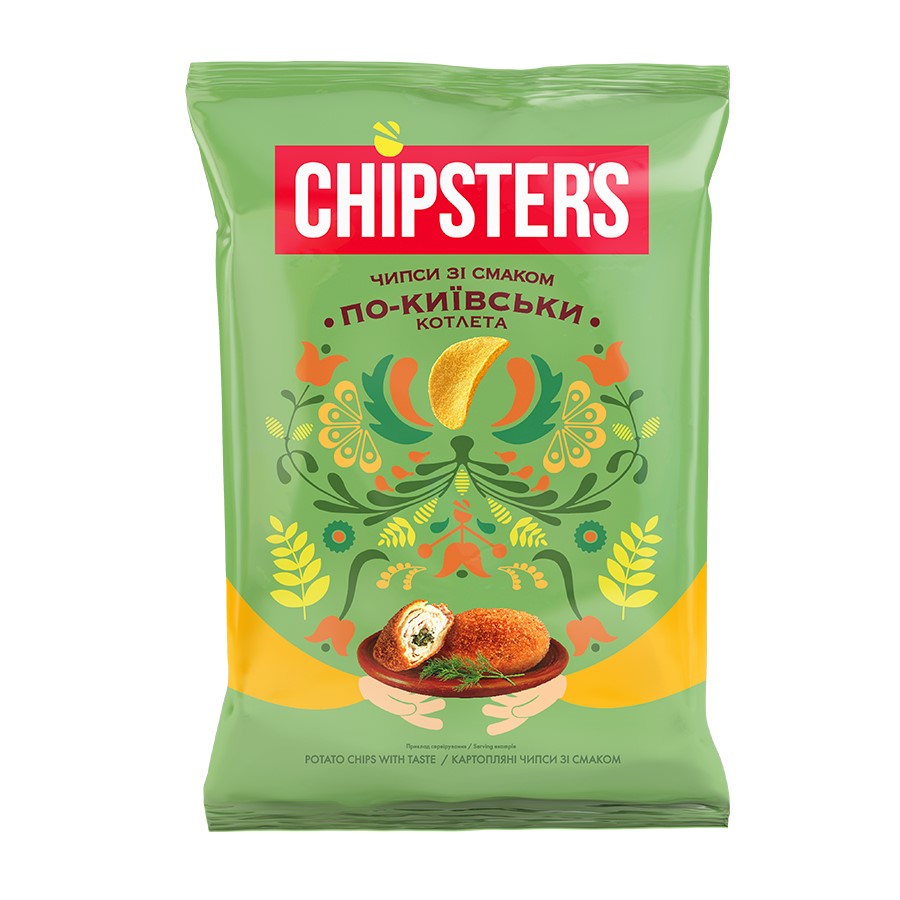 Chips cu aromă „Chiftea à la Kiev” Chipsters