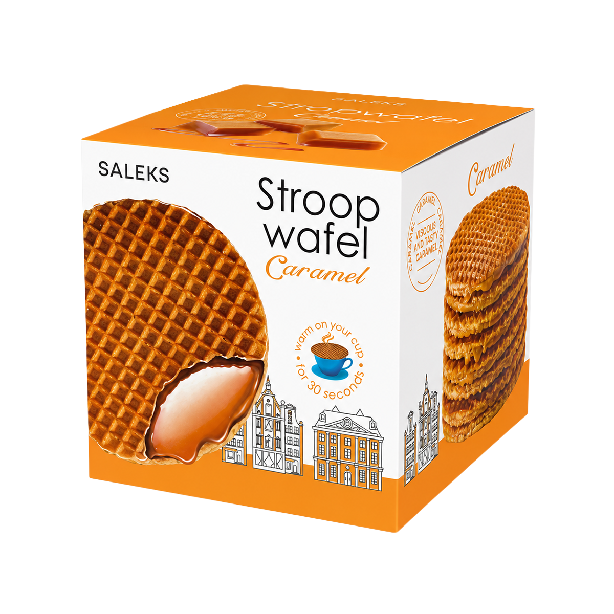 VAFE OLANDEZA STROOPWAFEL CARAMEL 231G SALEKS